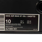 NIKE ナイキ AJ1986-001 AIR MAX97 UNDFTD エアマックス UNDEFEATED アンディフィーテッド ブラック系 28cm【中古】