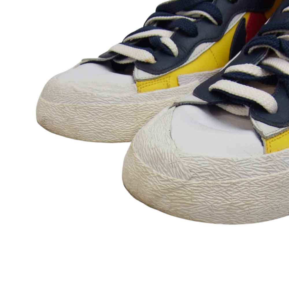 NIKE ナイキ BV0072-700 BLAZER MID SACAI ブレザー ミッド サカイ varsity maize/varsity red  28cm【中古】