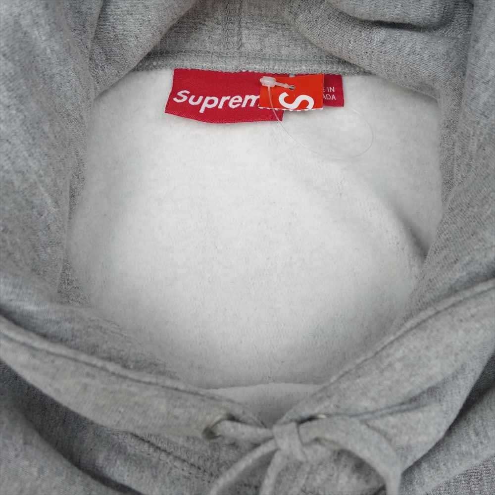 Supreme シュプリーム 20AW Cross Box Logo Hooded Sweatshirt クロスボックスロゴ フーデッド スウェットシャツ プルオーバーパーカー グレー系 L【中古】