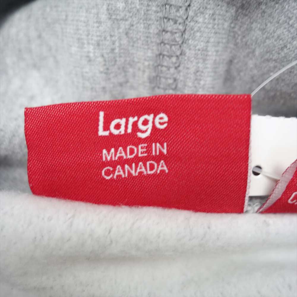 Supreme シュプリーム 20AW Cross Box Logo Hooded Sweatshirt クロスボックスロゴ フーデッド スウェットシャツ プルオーバーパーカー グレー系 L【中古】