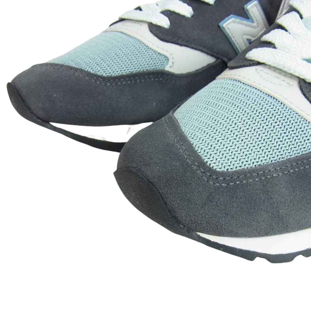 キス × NEW BALANCE ニューバランス M998KT STEEL BLUE グレー系 27.5cm【新古品】【未使用】【中古】
