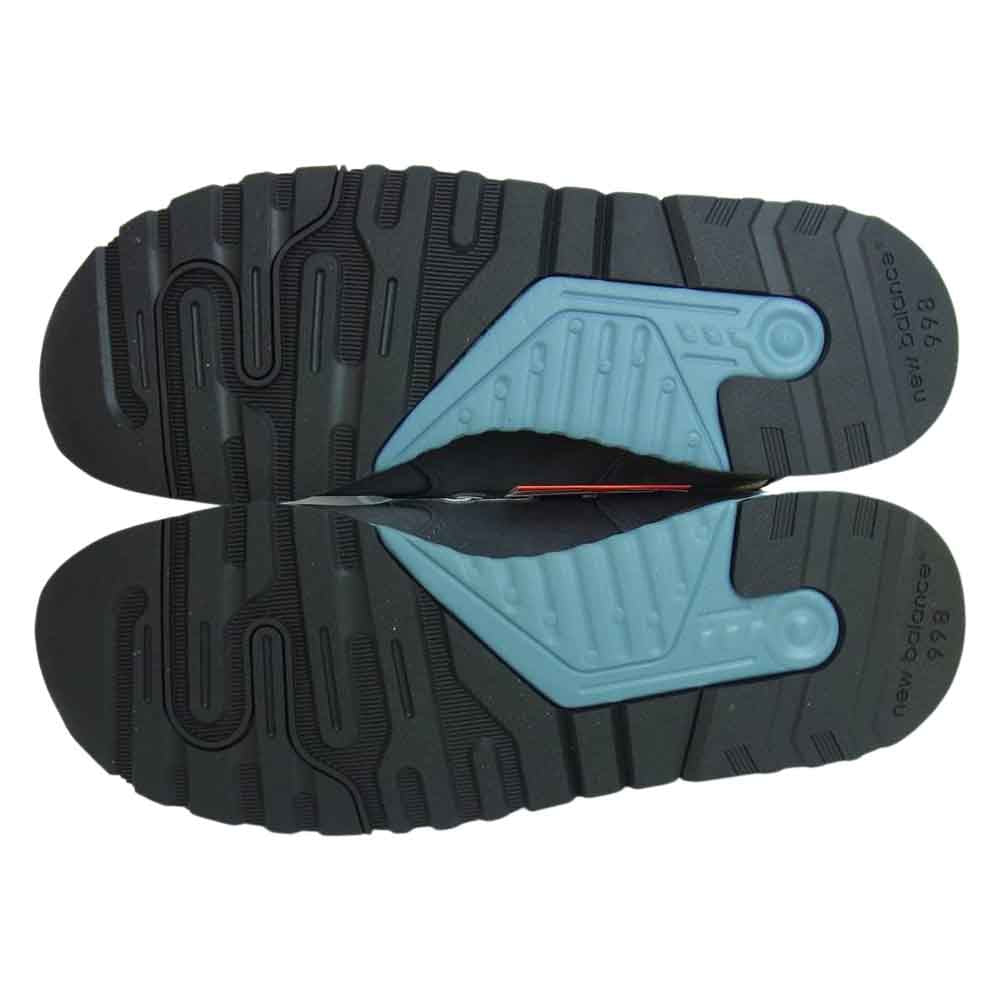 キス × NEW BALANCE ニューバランス M998KT STEEL BLUE グレー系 27.5cm【新古品】【未使用】【中古】