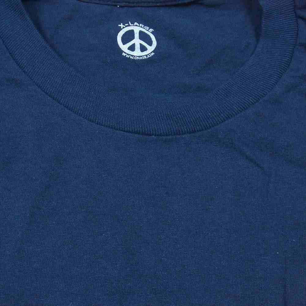 オンエアー Kyne キネ プリント ロングTシャツ 長袖 ネイビー系 XL