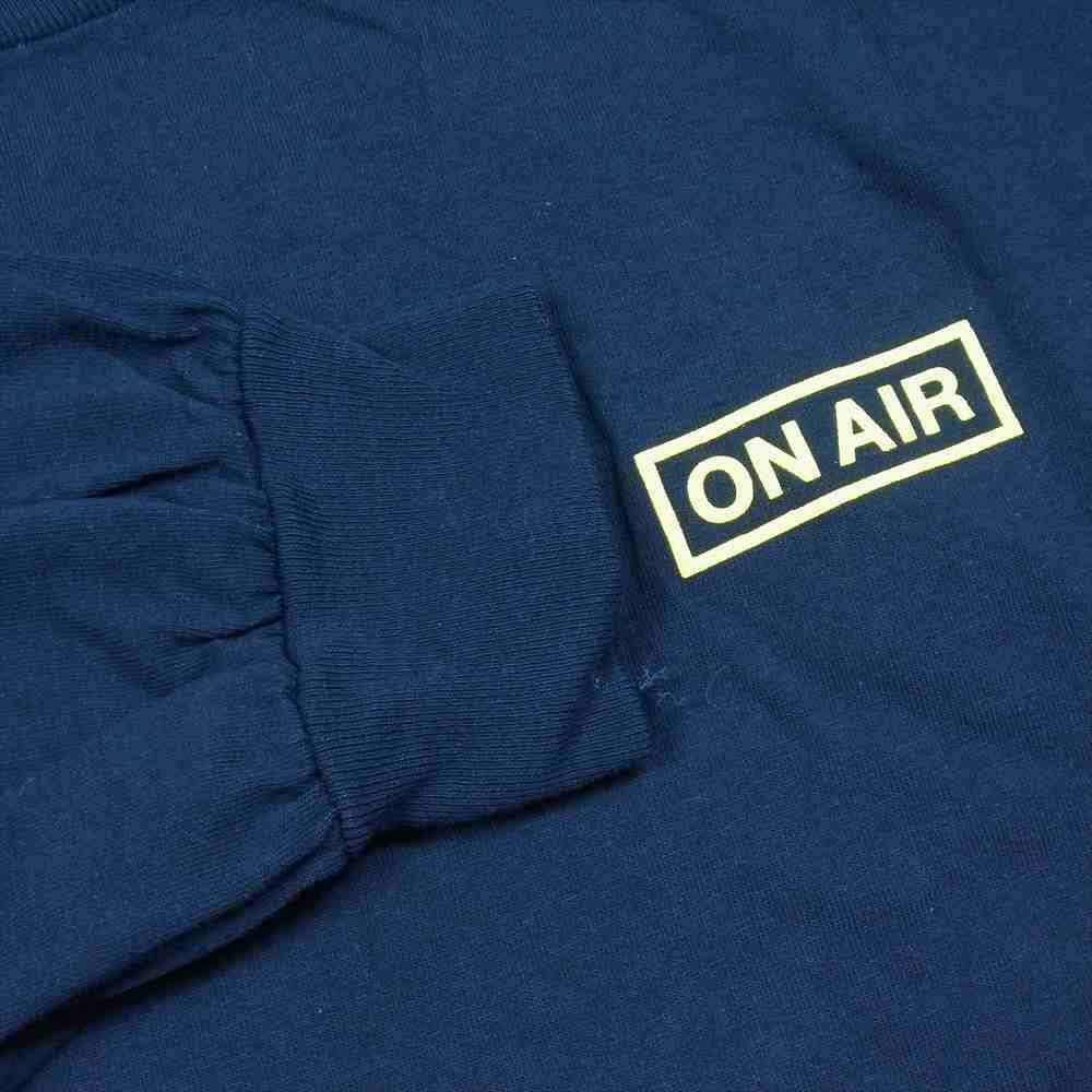 オンエアー Kyne キネ プリント ロングTシャツ 長袖 ネイビー系 XL