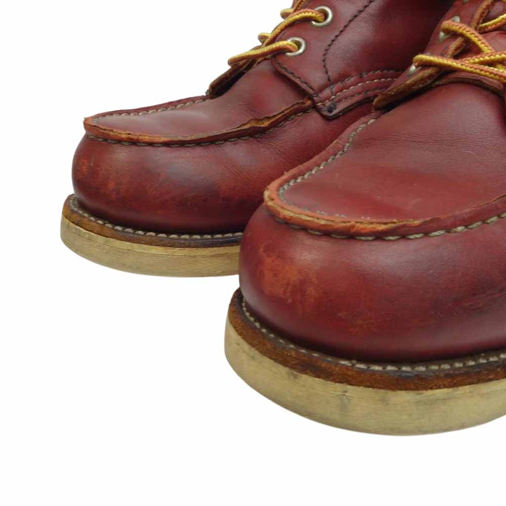 RED WING レッドウィング 8875 四角犬タグ CLASSIC MOC TOE クラシック モックトゥ ブーツ ブラウン系【中古】