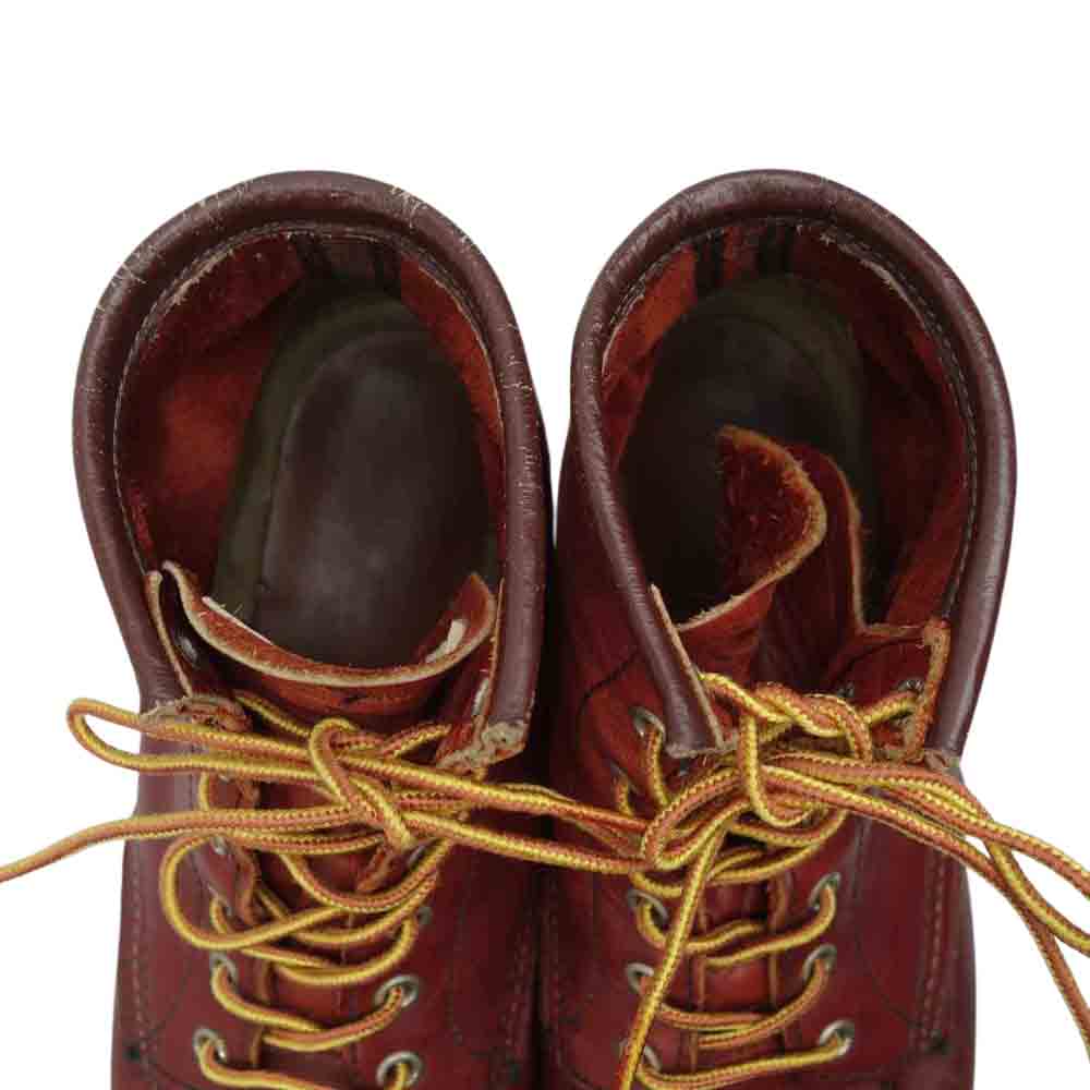 RED WING レッドウィング 8875 四角犬タグ CLASSIC MOC TOE クラシック モックトゥ ブーツ ブラウン系【中古】
