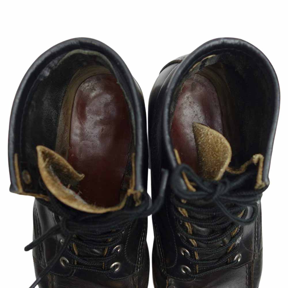 RED WING レッドウィング 8179 Irish Setter アイリッシュセッター レザー ブーツ ブラック系【中古】