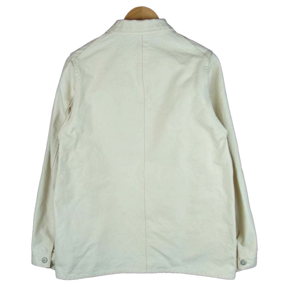 VISVIM ビズビム 0118105013028 18SS SECTION GANG COVERALL セクション ギャング カバーオール ジャケット オフホワイト系 1【中古】