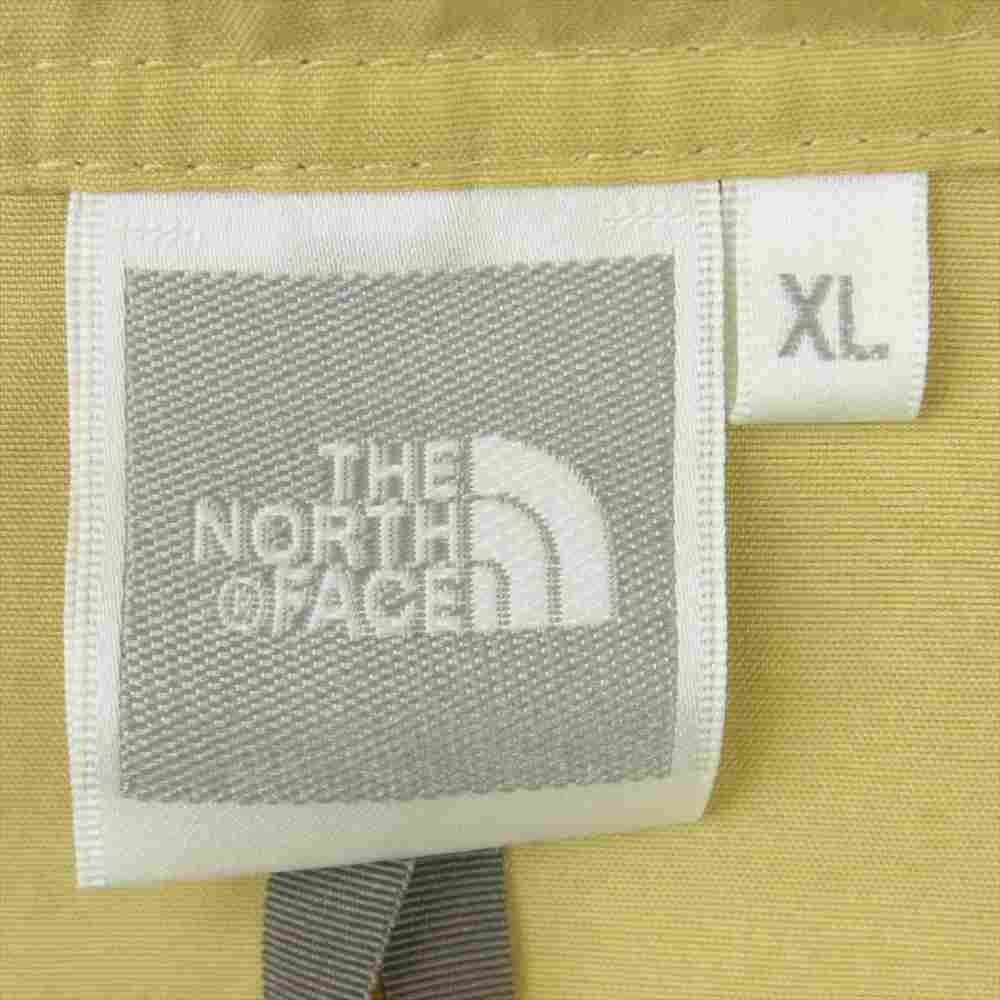 THE NORTH FACE ノースフェイス NPW71830 COMPACT JACKET コンパクト ジャケット ナイロン マウンテン パーカー イエロー系 XL【中古】