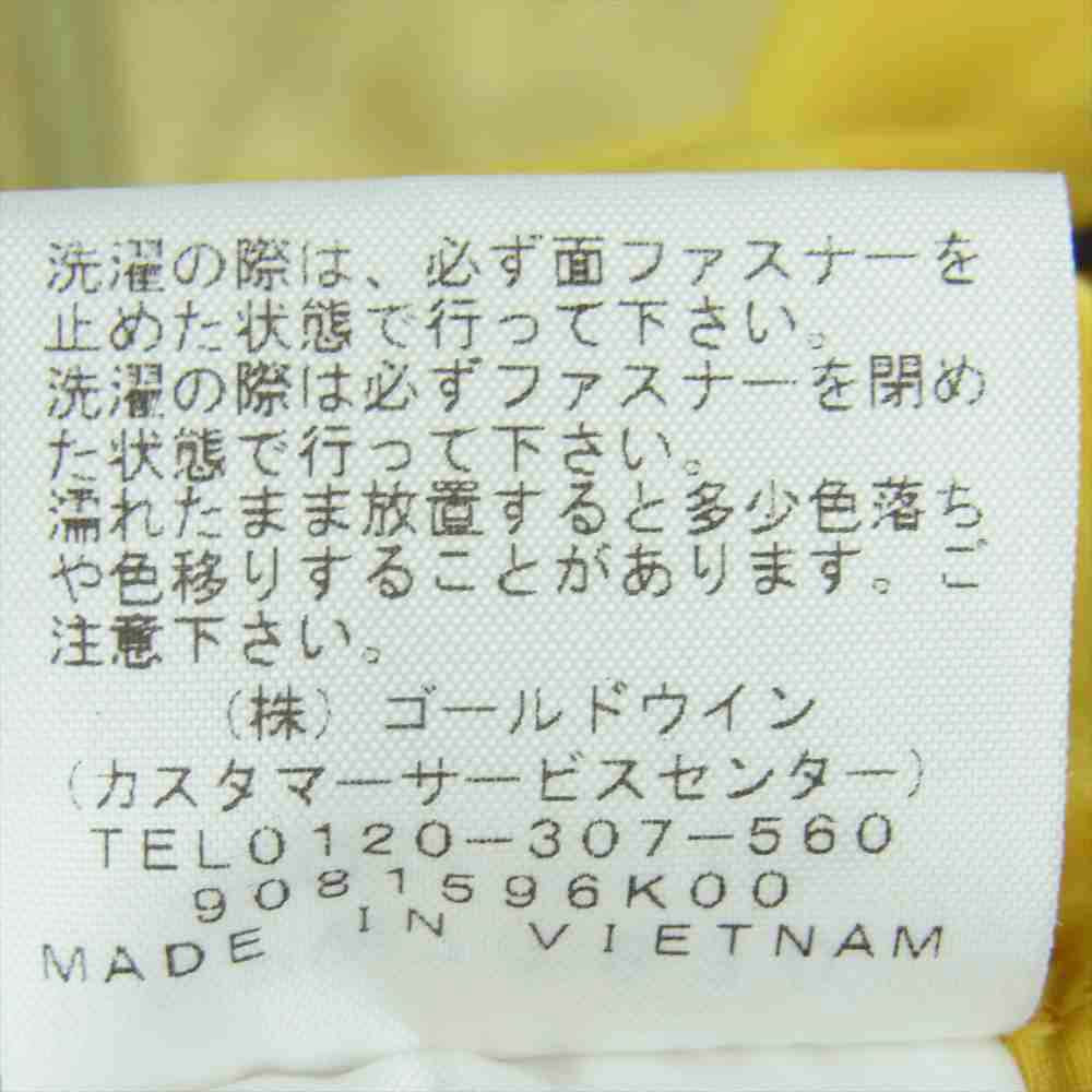 THE NORTH FACE ノースフェイス NPW71830 COMPACT JACKET コンパクト ジャケット ナイロン マウンテン パーカー イエロー系 XL【中古】