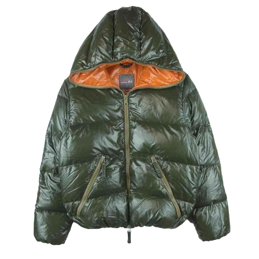 DUVETICA デュベティカ U.255.02-1035R 国内正規品 DIONISIO ディオニシオ ダウン ジャケット モスグリーン系 44【美品】【中古】