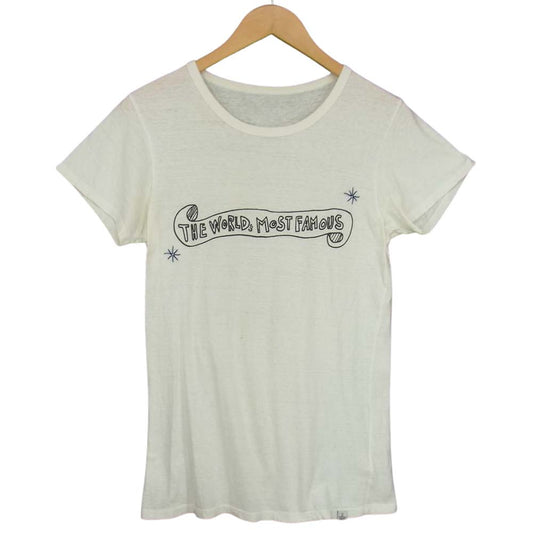 VISVIM ビズビム 0114205010054 SCRIPT TEE S/S ホワイト系 1【中古】