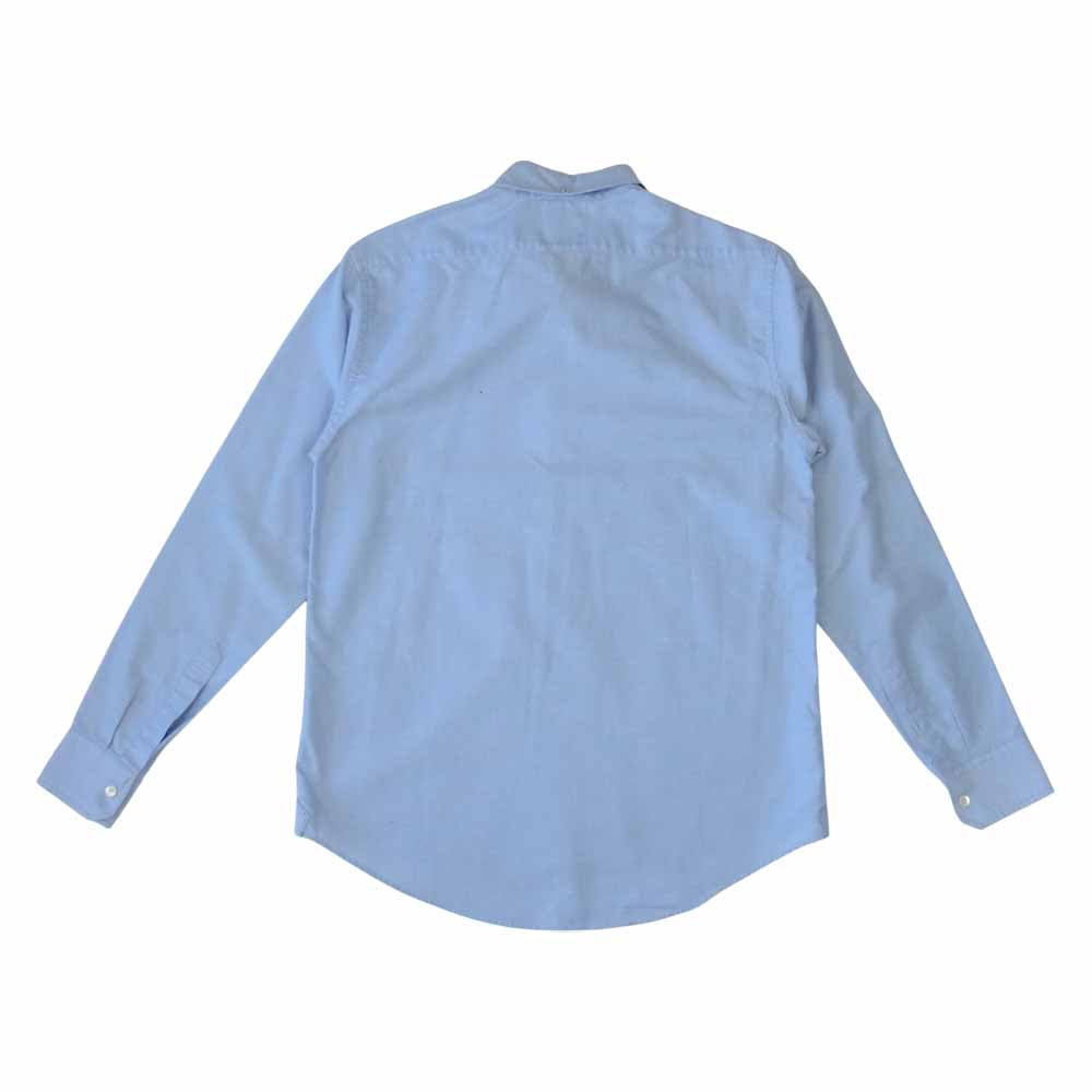 VISVIM ビズビム フランス製 オックスフォード B.D.シャツ ブルー系 S【中古】