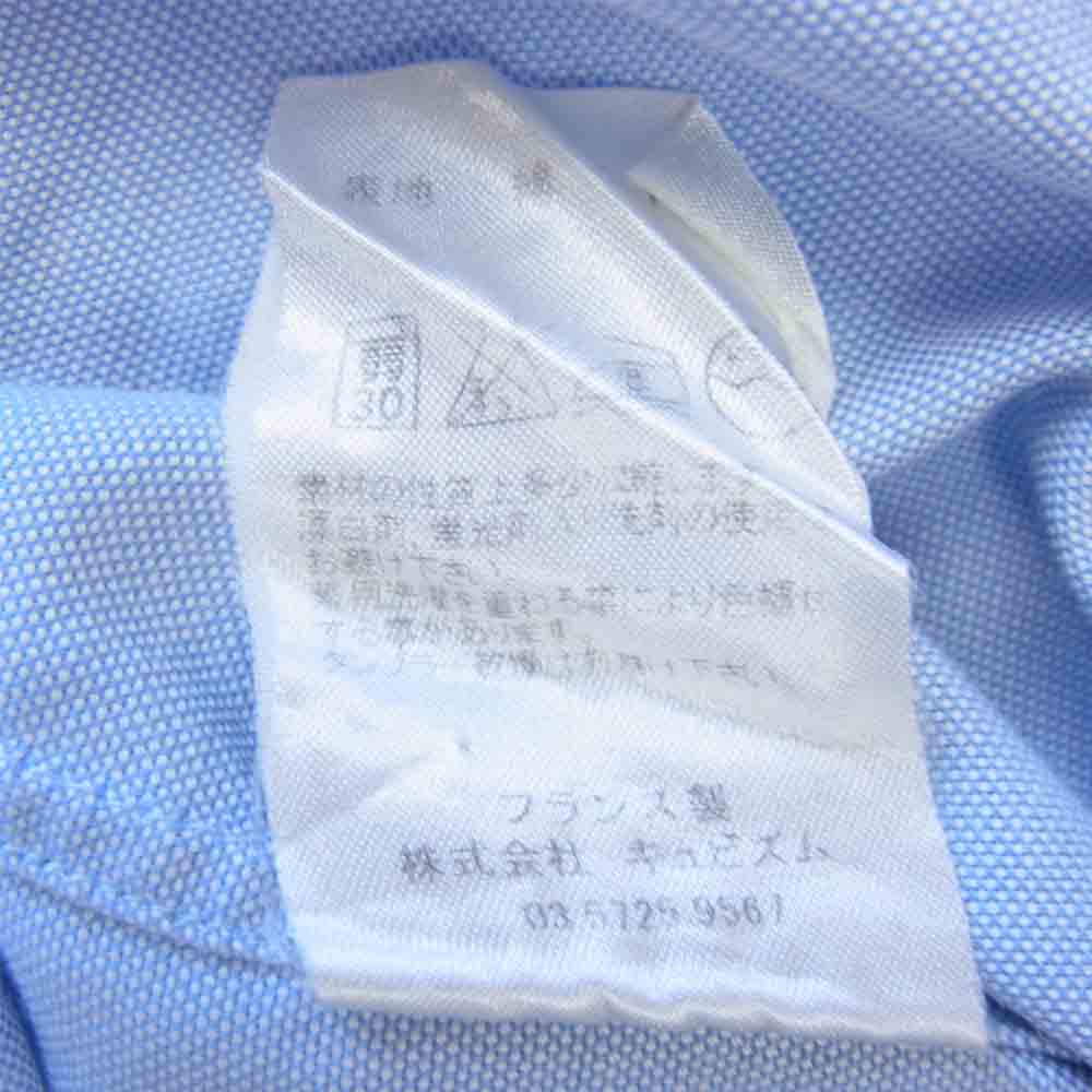 VISVIM ビズビム フランス製 オックスフォード B.D.シャツ ブルー系 S【中古】