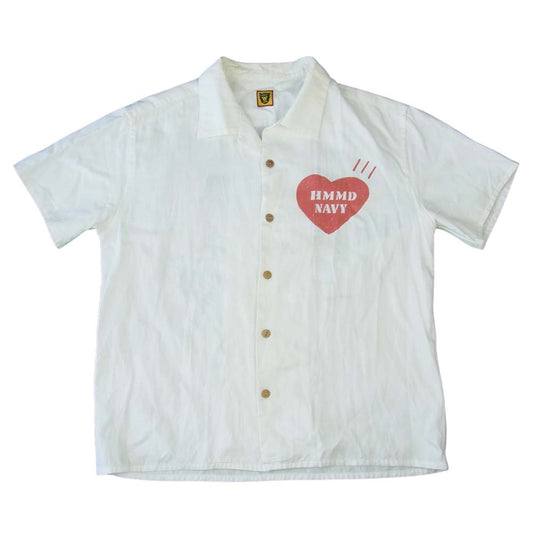 HUMAN MADE ヒューマンメイド YOKOSUKA SHIRT SAILOR ホワイト系 S【中古】