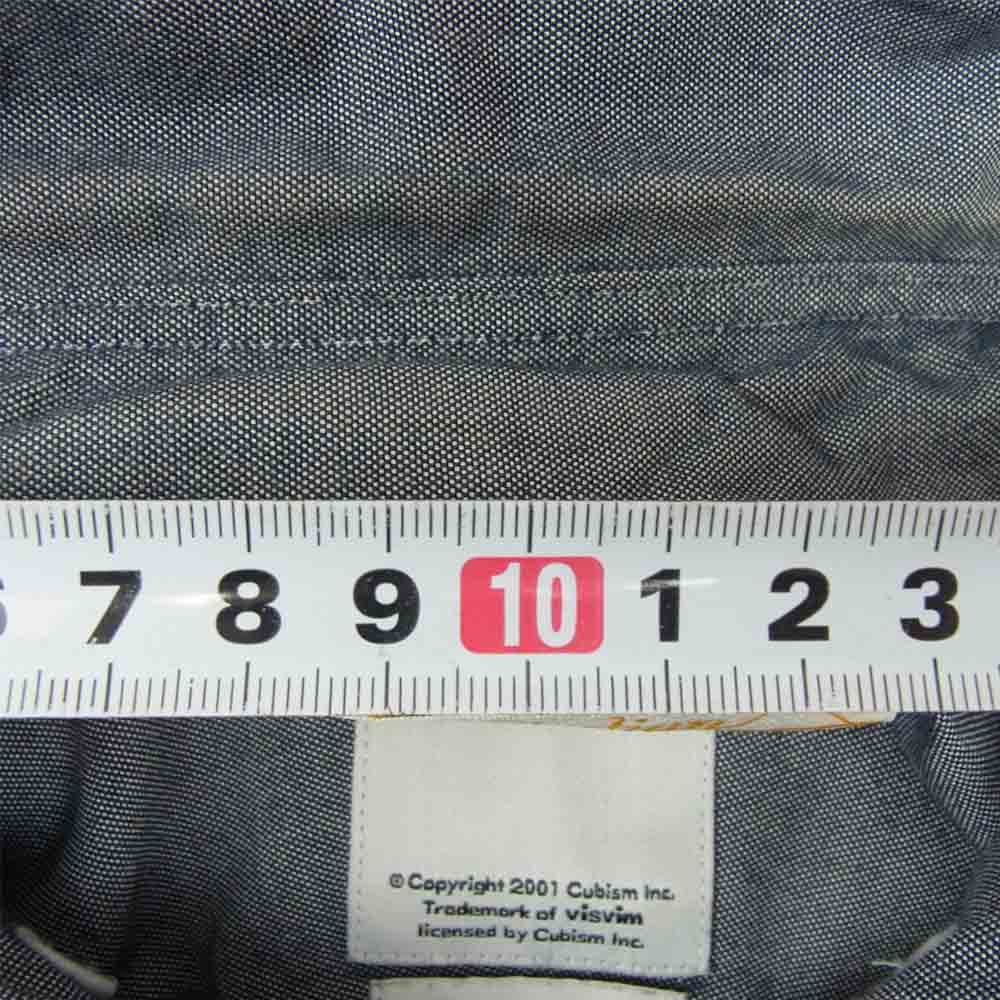 VISVIM ビズビム VS0001912 V＋V B.D. SHIRT L/S SEA ISLAND ブルー系 1【中古】