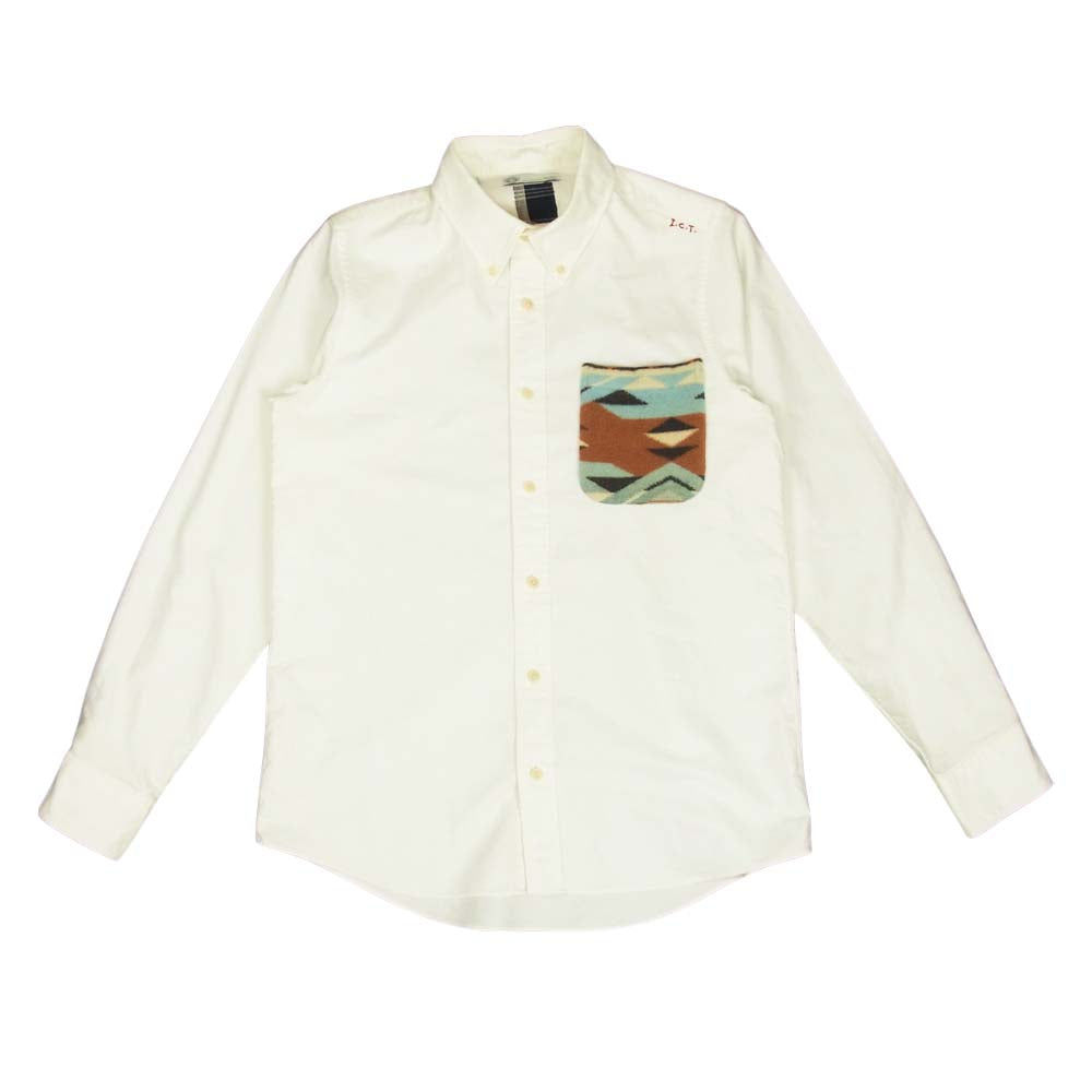 VISVIM ビズビム 0216905011001 V＋V NATIVE BLANKET L/S ホワイト系 1【中古】