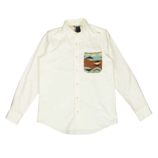 VISVIM ビズビム 0216905011001 V＋V NATIVE BLANKET L/S ホワイト系 1【中古】