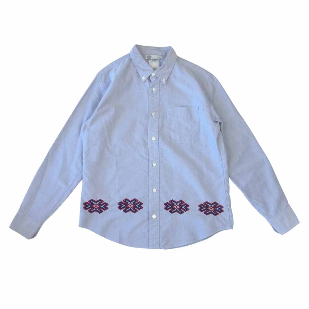 VISVIM ビズビム 0112105011009 BECHER SHIRT B.D L/S GIZA ブルー系 1【中古】