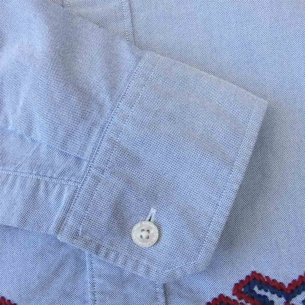 VISVIM ビズビム 0112105011009 BECHER SHIRT B.D L/S GIZA ブルー系 1【中古】