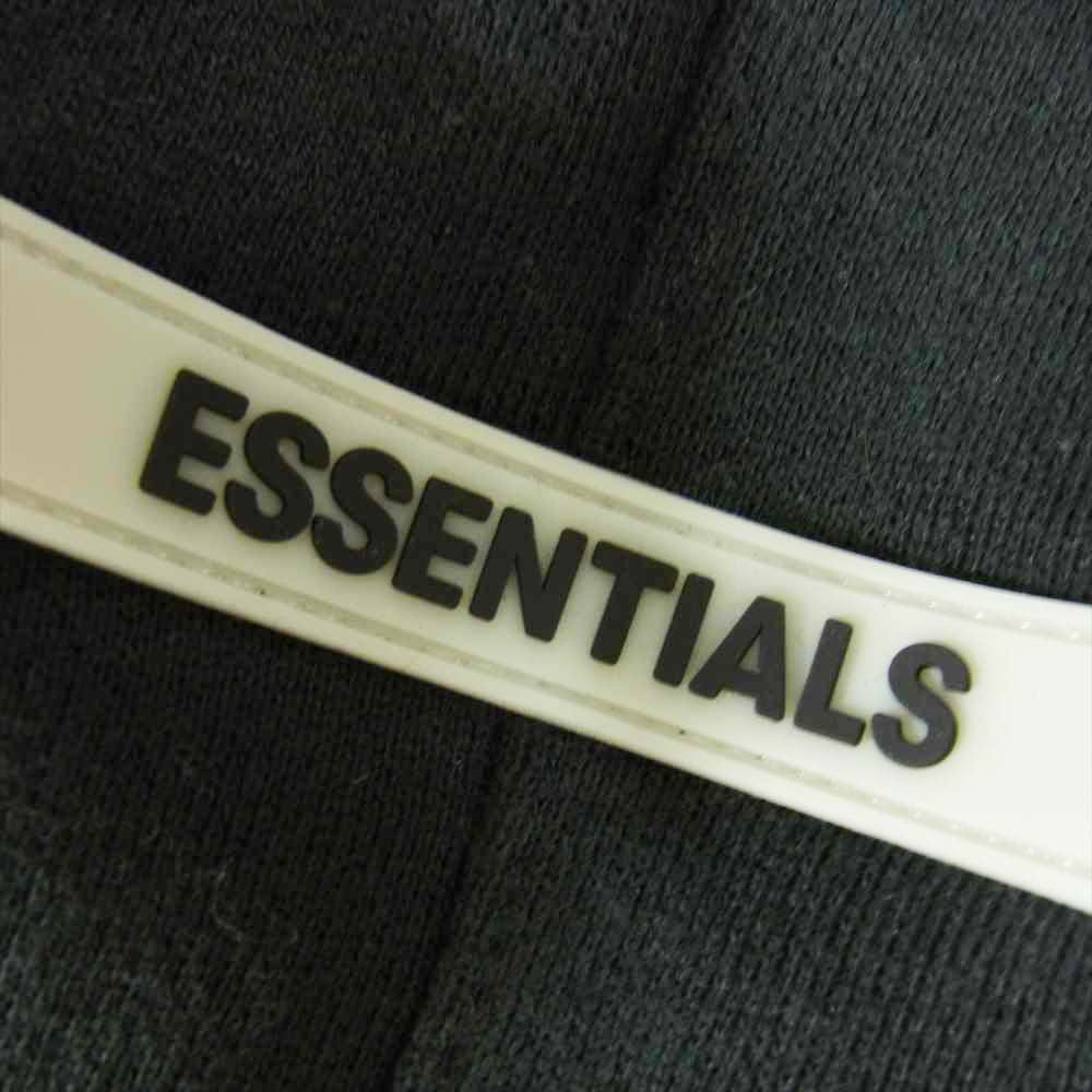 FEAR OF GOD フィアオブゴッド ESSENTIALS 21AW エッセンシャルズ ロゴ スウェット パンツ ブラック系 XS【中古】