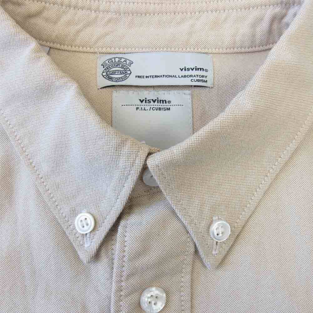 VISVIM ビズビム 0113205011003 ALBACORE L/S SHIRT GIZA ベージュ系 1【中古】