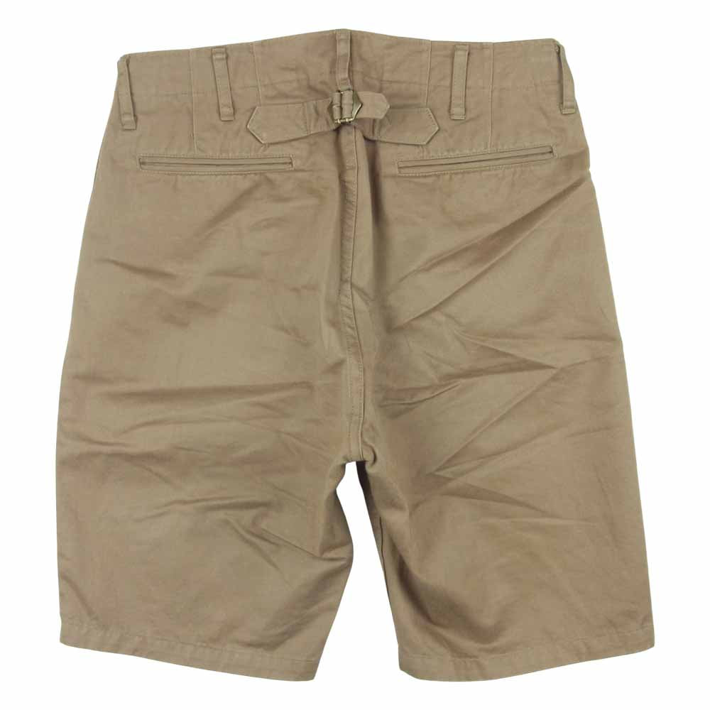 VISVIM ビズビム 0117105008005 CHINO SHORTS ショート パンツ コットン 日本製 ベージュ系 1【中古】