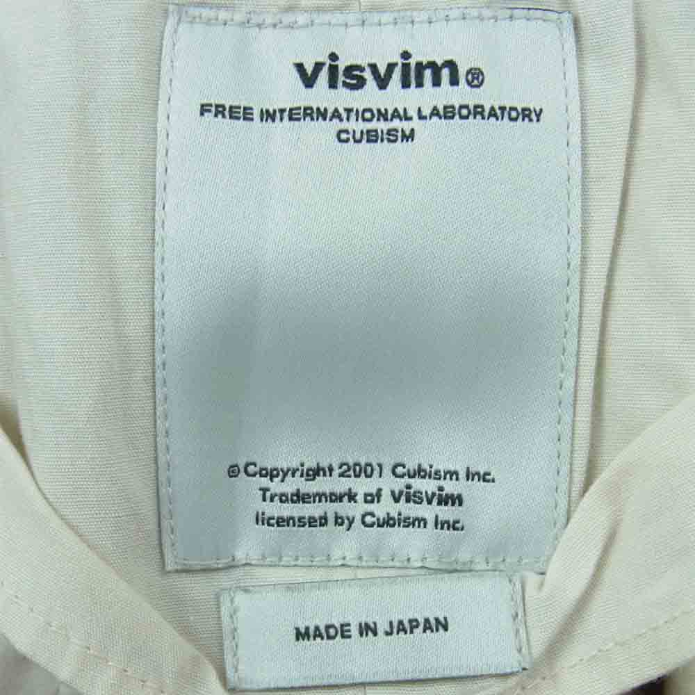 VISVIM ビズビム 0117105008005 CHINO SHORTS ショート パンツ コットン 日本製 ベージュ系 1【中古】