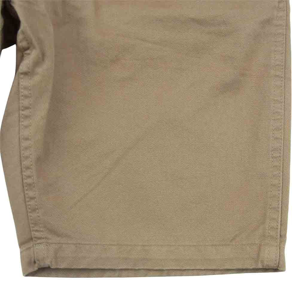 VISVIM ビズビム 0117105008005 CHINO SHORTS ショート パンツ コットン 日本製 ベージュ系 1【中古】