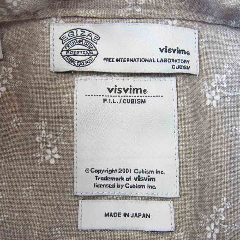 VISVIM ビズビム 0112205011009 V＋V OXFORD PIZI L/S GIZA パープル系 1【中古】