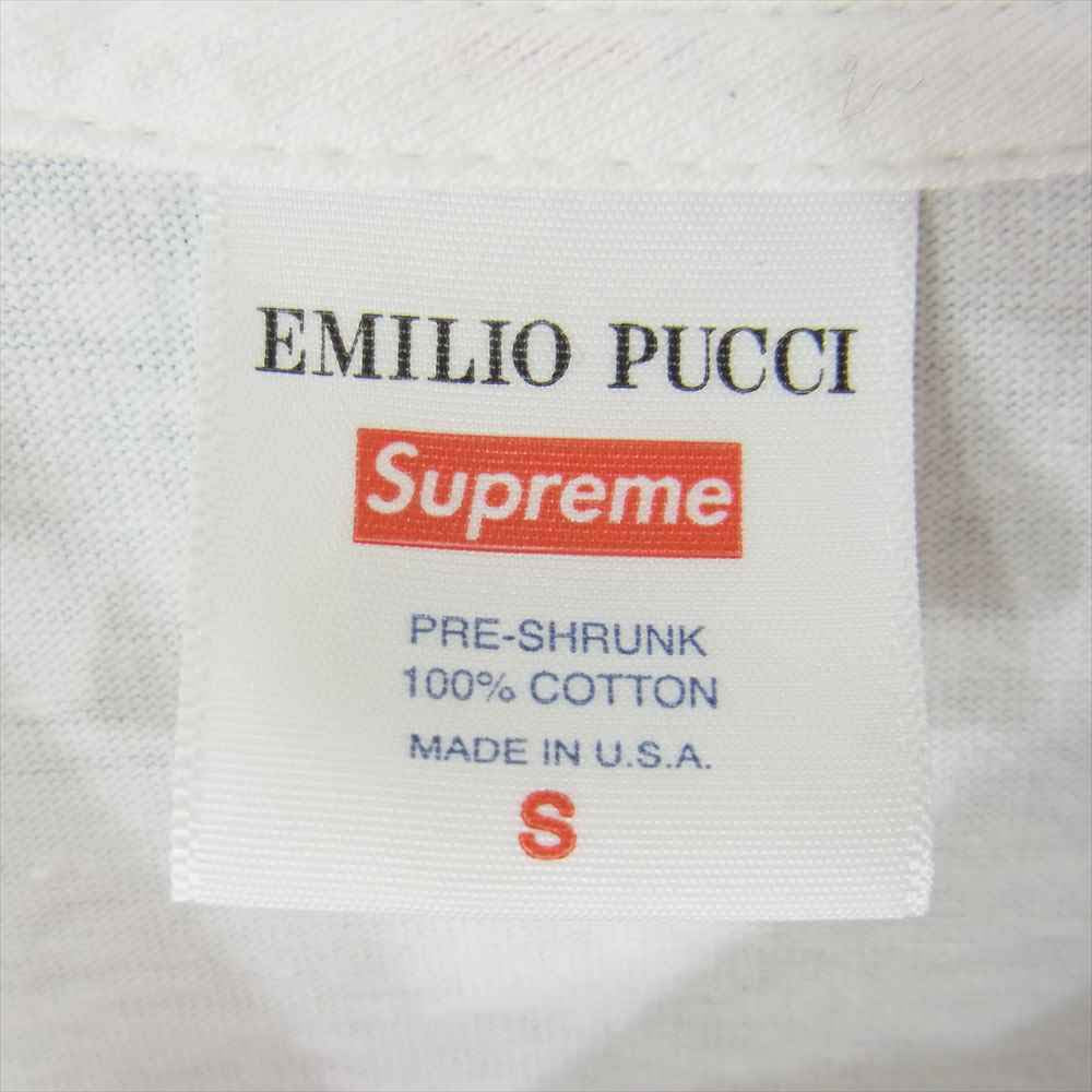 Supreme シュプリーム 21SS EMIRIO PUCCI BOX LOGO TEE ホワイト系 S【中古】