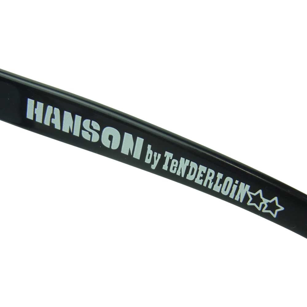 TENDERLOIN テンダーロイン HANSON ハンソン 度有り サングラス メガネ アイウェア ブラック系【中古】