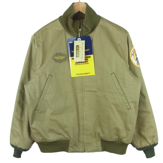 TOY'S McCOY トイズマッコイ TMJ1615 TAXI DRIVER タクシードライバー WINTER COMBAT JACKET ウィンター コンバット ジャケット カーキ系 XL【極上美品】【中古】