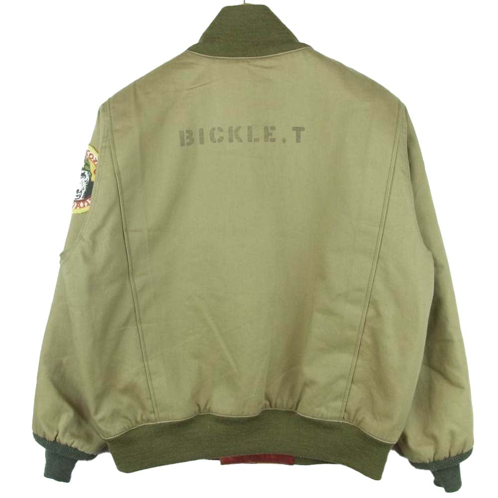 TOY'S McCOY トイズマッコイ TMJ1615 TAXI DRIVER タクシードライバー WINTER COMBAT JACKET ウィンター コンバット ジャケット カーキ系 XL【極上美品】【中古】