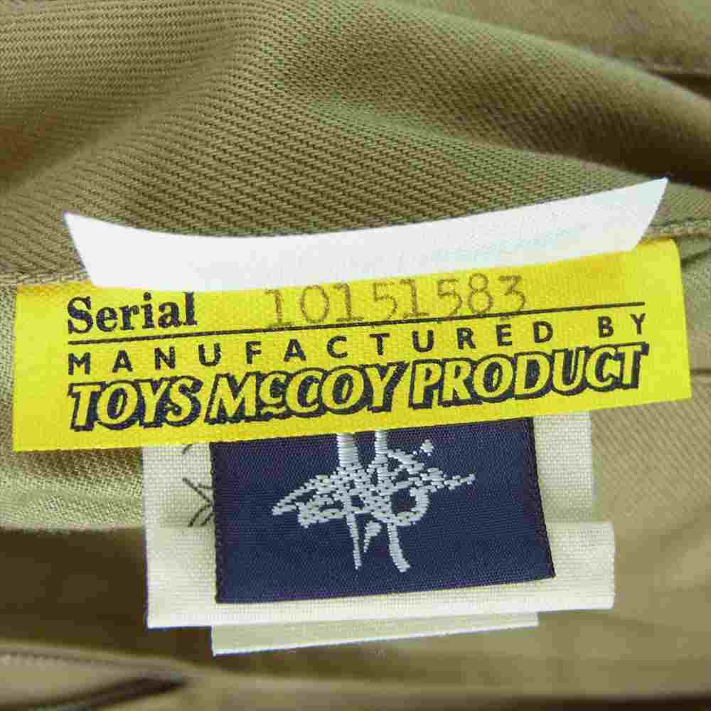 TOY'S McCOY トイズマッコイ TMJ1615 TAXI DRIVER タクシードライバー WINTER COMBAT JACKET ウィンター コンバット ジャケット カーキ系 XL【極上美品】【中古】