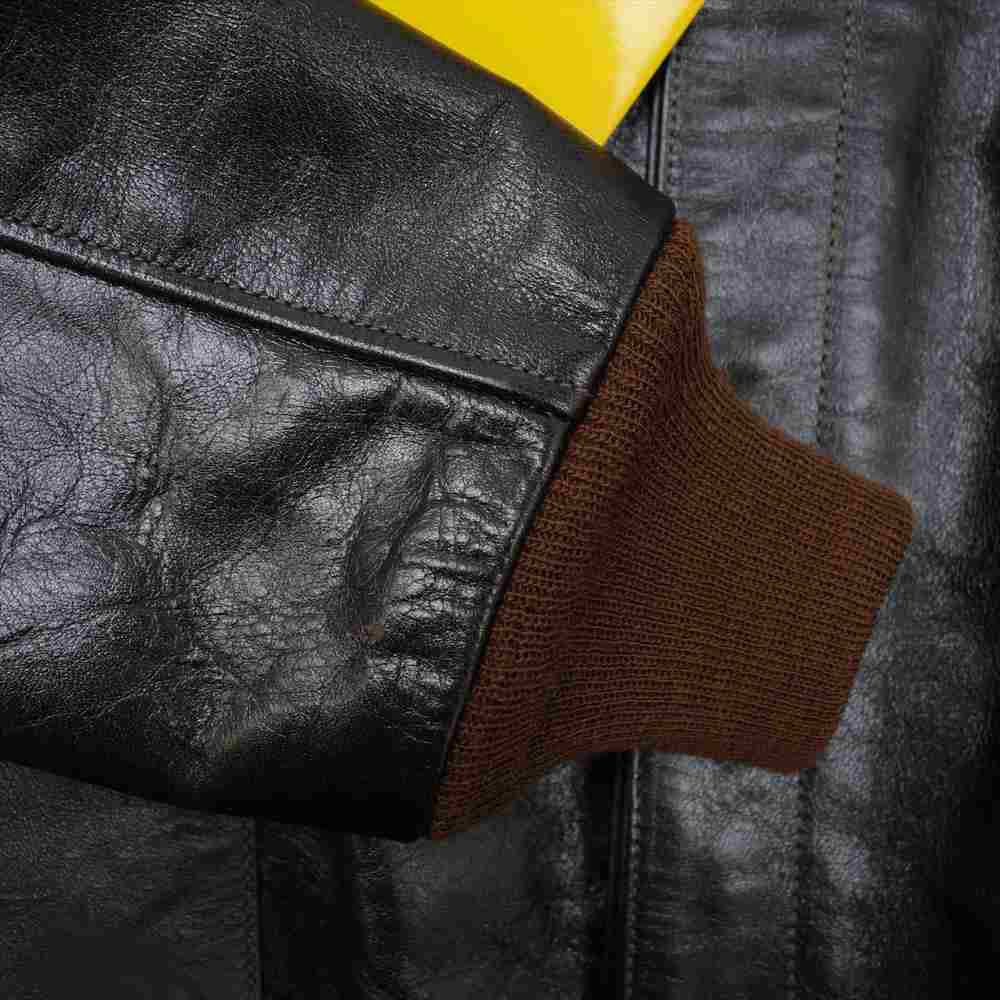 TOY'S McCOY トイズマッコイ TMJ1716 A-2 RWA CLOTHING ホースハイド レザー フライト ジャケット ブラウン系 44【新古品】【未使用】【中古】