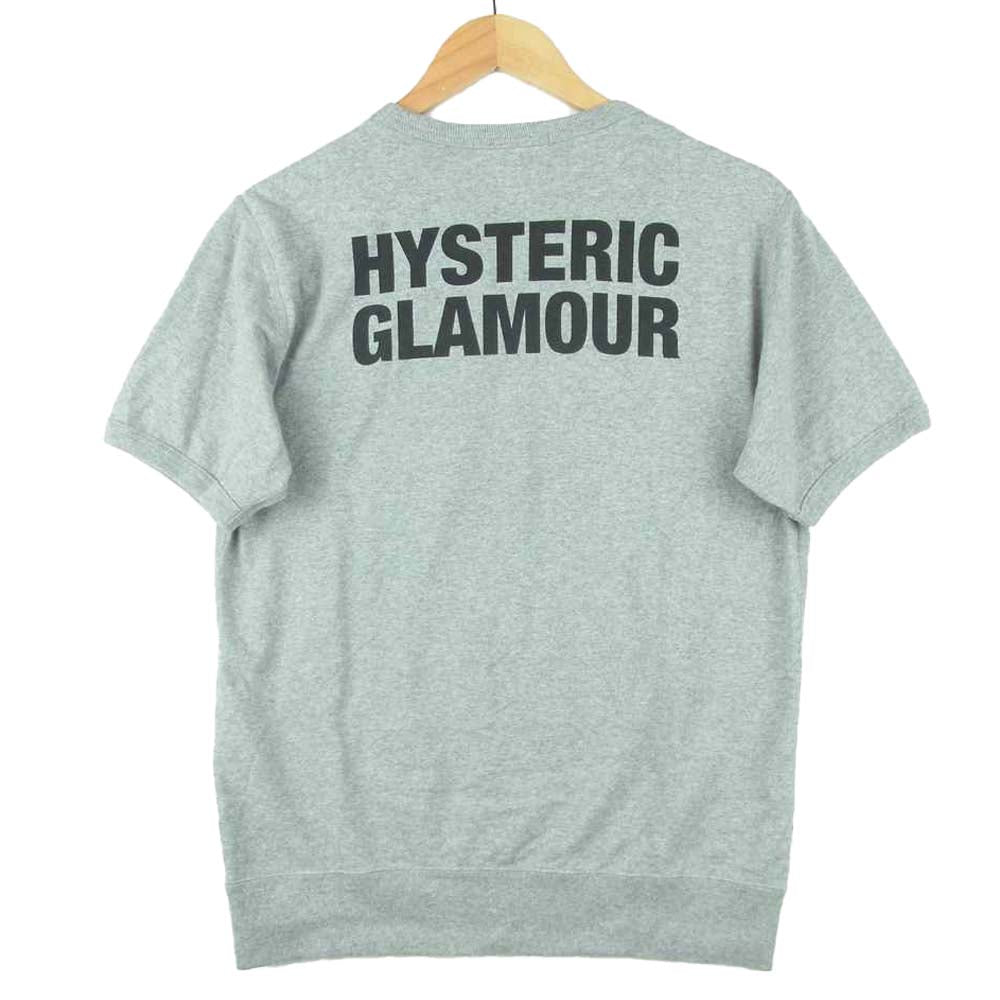HYSTERIC GLAMOUR ヒステリックグラマー 0234CT12 SKUNK SOUND pt T-SH スカンク サウンド 半袖 Tシャツ グレー系 M【中古】