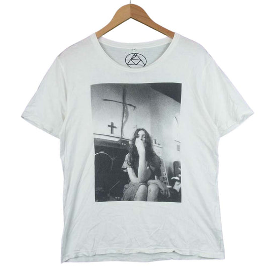 HYSTERIC GLAMOUR ヒステリックグラマー 0293CT23 UNDERCOVER アンダーカバー PATTI SMITH TEE パティスミス プリント 半袖 Tシャツ ホワイト系 M【中古】