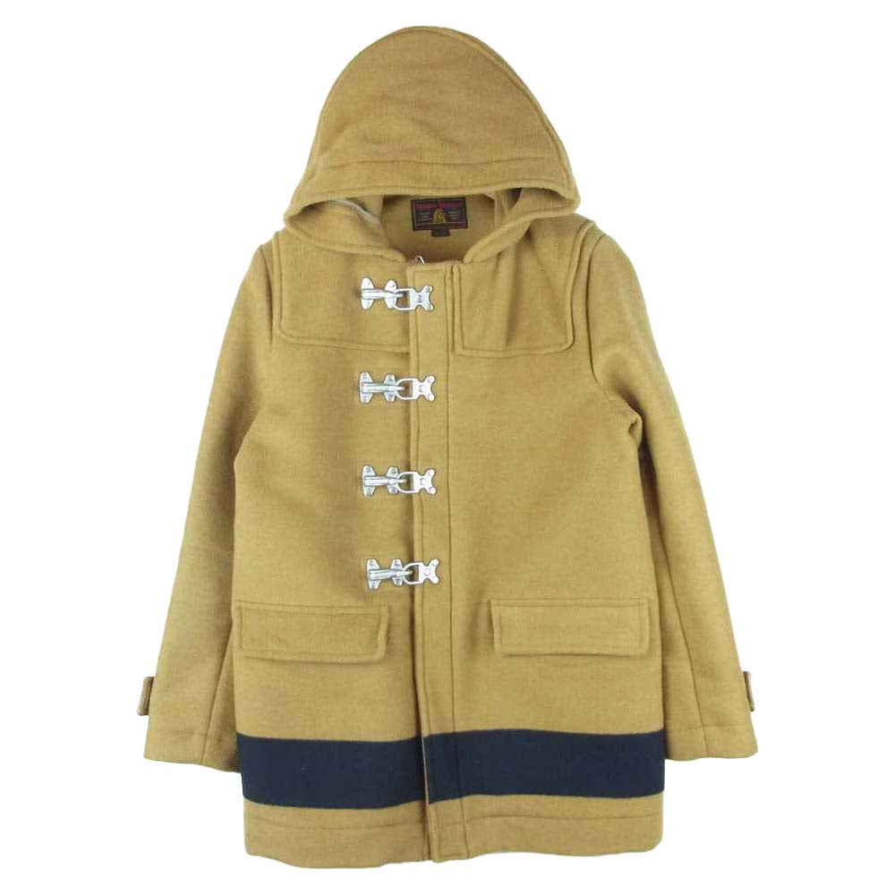 HYSTERIC GLAMOUR ヒステリックグラマー 0234AC08 ファイヤーマン ダッフル コート 日本製 ライトブラウン系 M【中古】