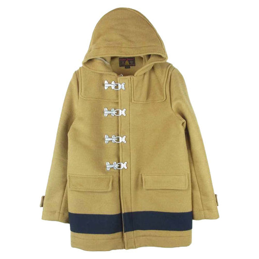 HYSTERIC GLAMOUR ヒステリックグラマー 0234AC08 ファイヤーマン ダッフル コート 日本製 ライトブラウン系 M【中古】
