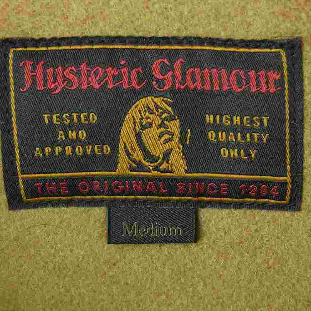 HYSTERIC GLAMOUR ヒステリックグラマー 0234AC08 ファイヤーマン ダッフル コート 日本製 ライトブラウン系 M【中古】