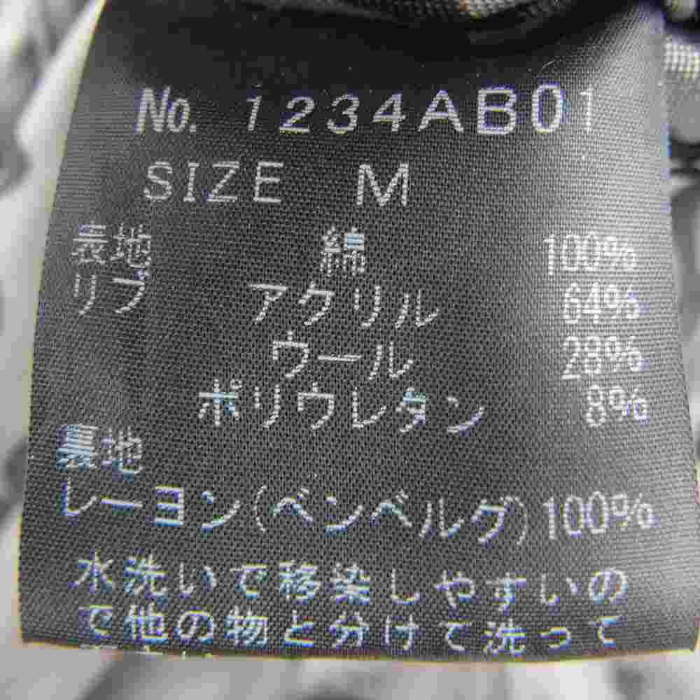 HYSTERIC GLAMOUR ヒステリックグラマー 1234AB01 PLAYBOY プレイボーイ STIE lo スティーロ 野口強 Reversible Jacket リバーシブル ジャケット ブラック系 グレー系 M【中古】