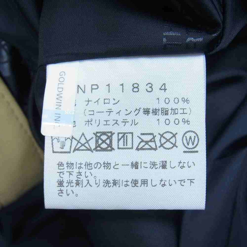 THE NORTH FACE ノースフェイス NP11834 MOUNTAIN LIGHT JKT マウンテン ライト ジャケット ベージュ系 L【美品】【中古】