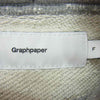 GRAPHPAPER グラフペーパー 17AW GM17-S-304 LOOPWHEELER ループウィラー SWEAT PARKA スウェット プルオーバー パーカー F【中古】