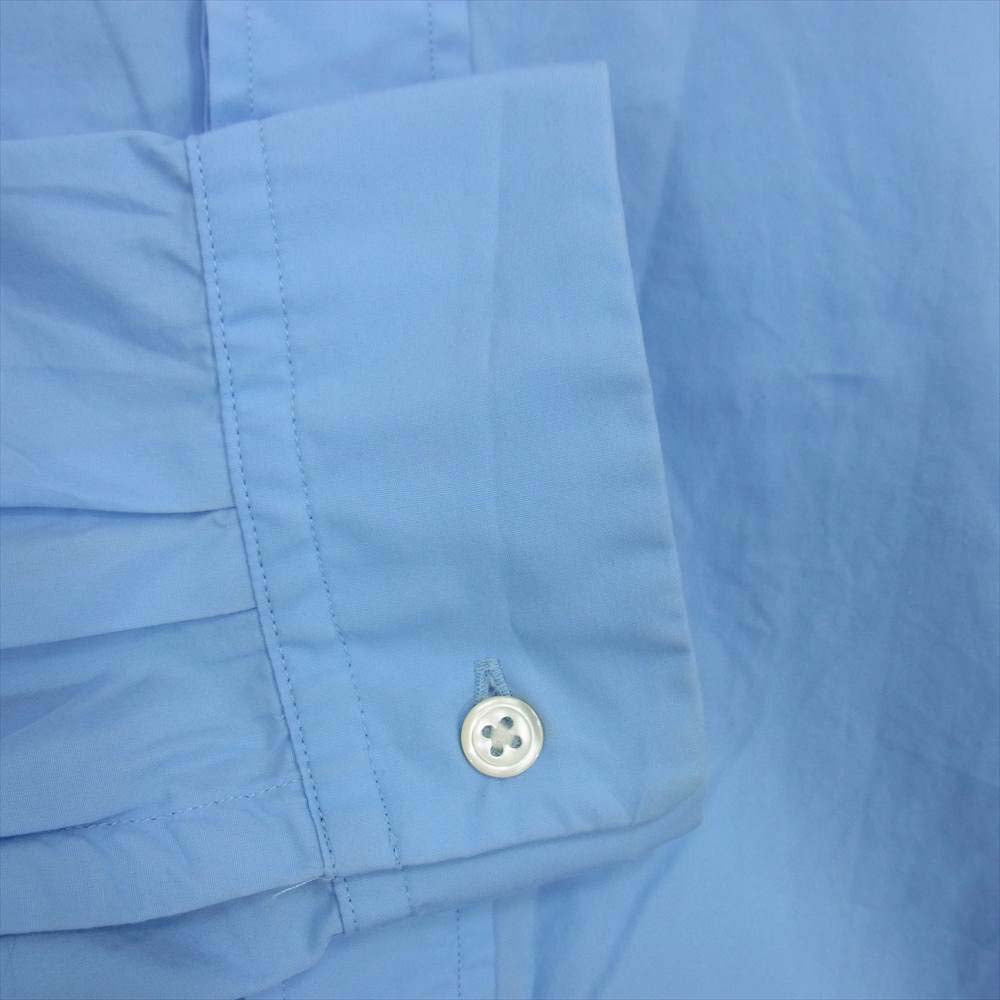 GRAPHPAPER グラフペーパー 18AW GM183-50070B Band Collar Shirt バンドカラー プルオーバー シャツ 1【中古】