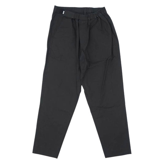 GRAPHPAPER グラフペーパー 20SS GM201-40083B STRETCH TYPEWRITER COOK PANTS タイプライター コック パンツ ブラック F【中古】