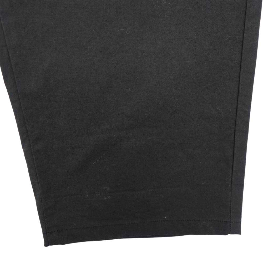 GRAPHPAPER グラフペーパー 20SS GM201-40083B STRETCH TYPEWRITER COOK PANTS タイプライター コック パンツ ブラック F【中古】