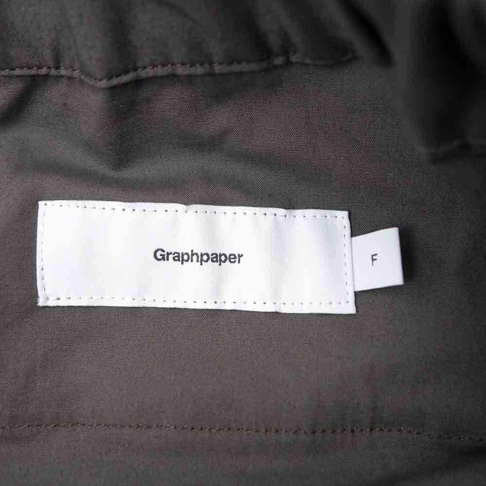 GRAPHPAPER グラフペーパー 21SS GM211-40619B STRETCH TYPEWRITER CHEF PANTS タイプライター シェフ パンツ F【中古】