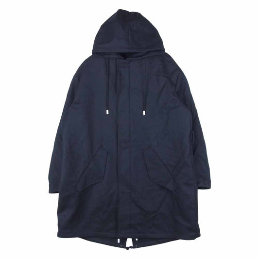 THE RERACS ザリラクス 19FW-RECT-219-J M-65 ウールメルトン モッズ コート 日本製 ダークネイビー系 F【中古】