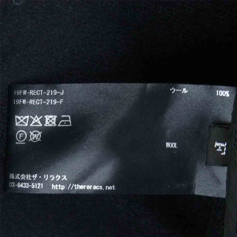 THE RERACS ザリラクス 19FW-RECT-219-J M-65 ウールメルトン モッズ コート 日本製 ダークネイビー系 F【中古】